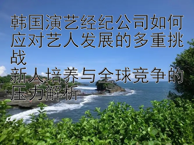 韩国演艺经纪公司如何应对艺人发展的多重挑战  
新人培养与全球竞争的压力解析